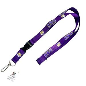 Logo Lanyards LSU Tigers - Ohio Buckeyes Missouri Truman Tiger Cleveland Indians